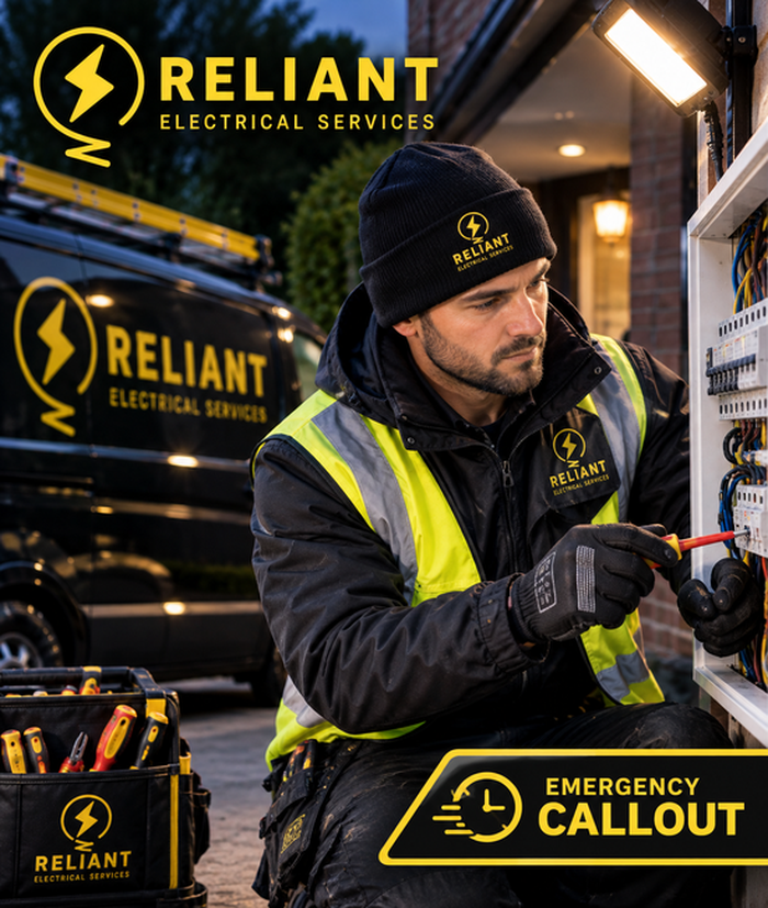 Emergency electrician callout in Nottingham