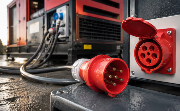 3P+N+E CEE industrial connector plug and socket in Nottingham